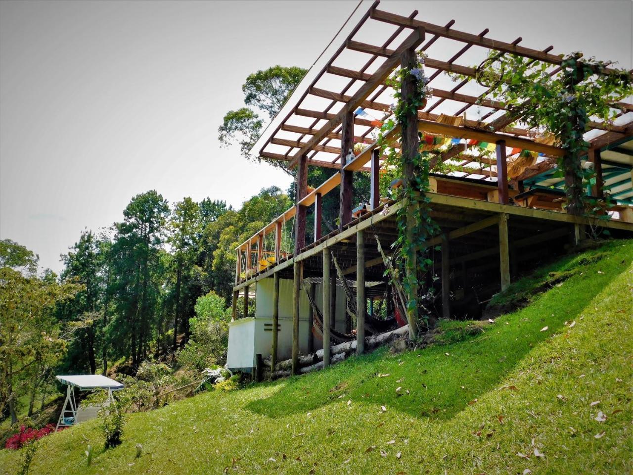 Bacoa Hostel Guatape Bagian luar foto