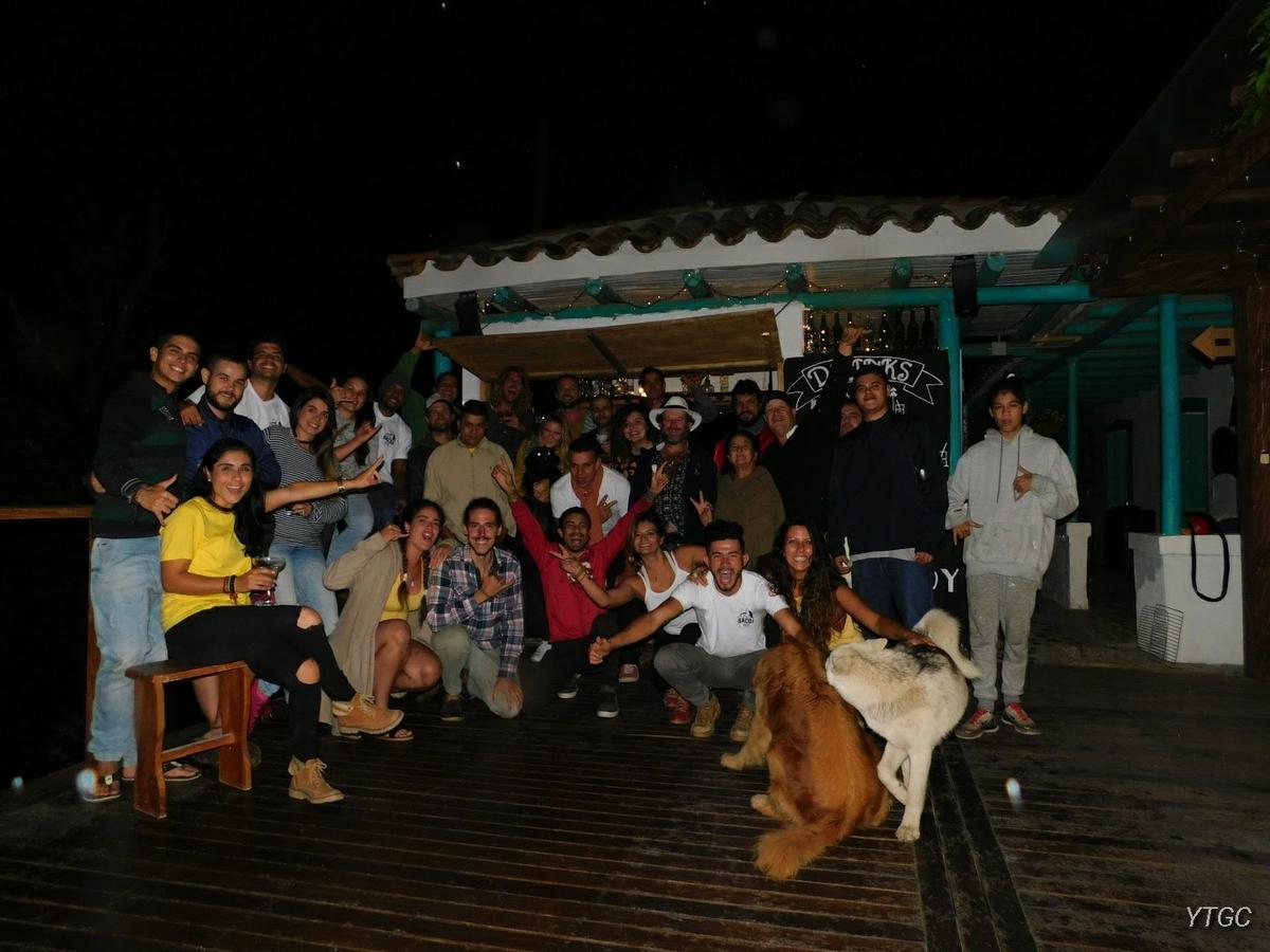 Bacoa Hostel Guatape Bagian luar foto